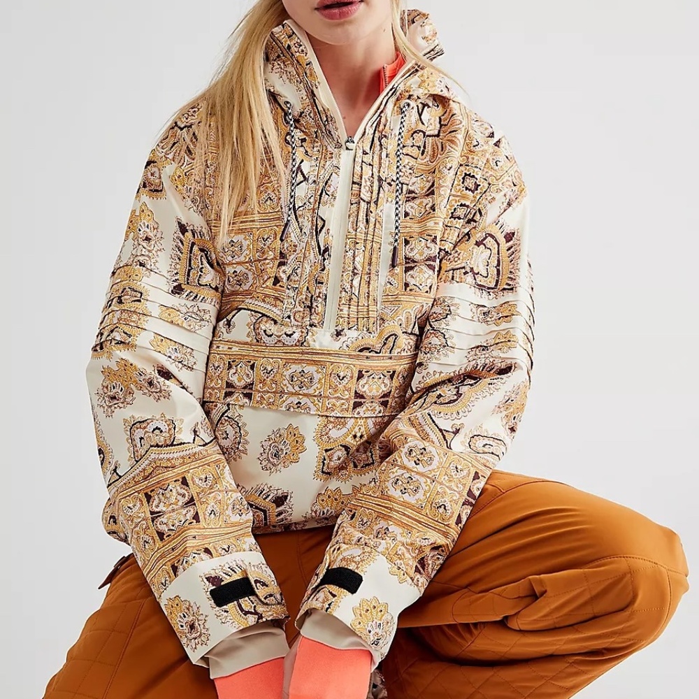 NWOT Free People Alpine Glow Ski Jacket S
